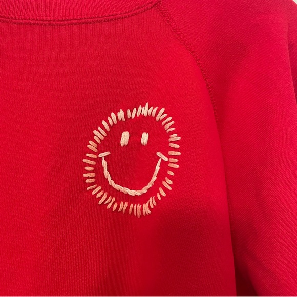 I Stole My Boyfriend's Shirt Women California Smiley Sweatshirt - Picture 7 of 10